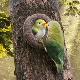 Creative Bird Feeding Tree Pendants – Resin Garden and Home Decorative Ornaments