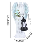 Resin Solar Angel Lantern – Outdoor Decorative Light