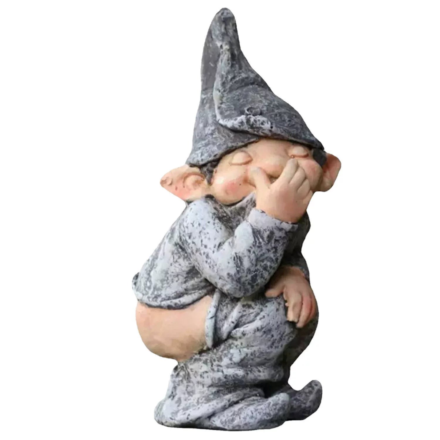 Creative Garden Resin Ornament – Decorative Flower Pot Figurine for Courtyard and Balcony